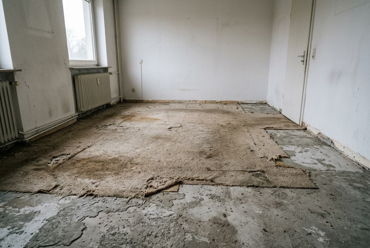 85 m² Eichen-Fischgrät für ein Stadthaus in Olpe: Vorher